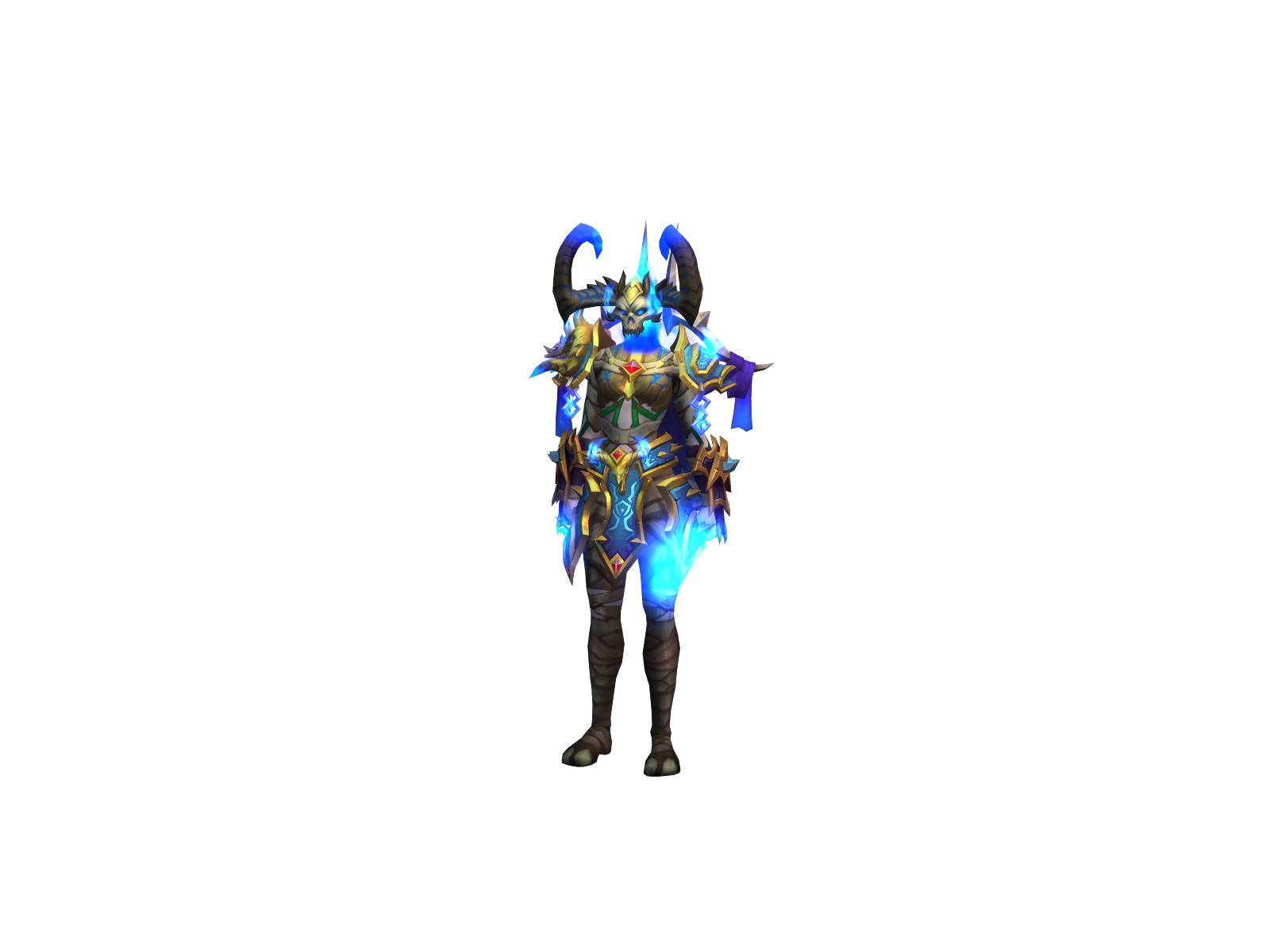 Дестрактинг 3D character render