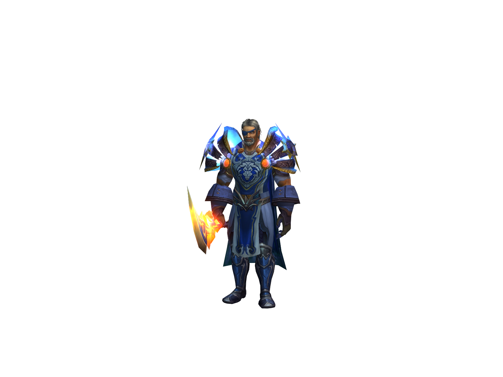 Найтквест 3D character render