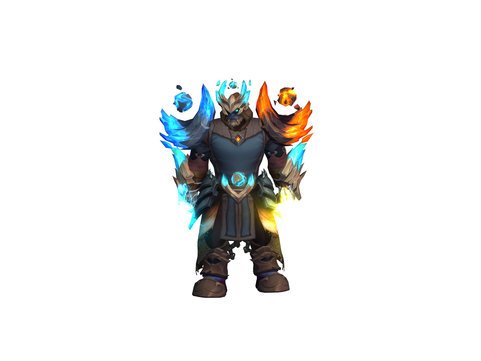 Вахагар 3D character render