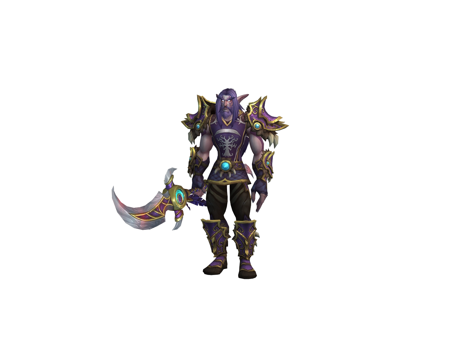 Тэйвери 3D character render
