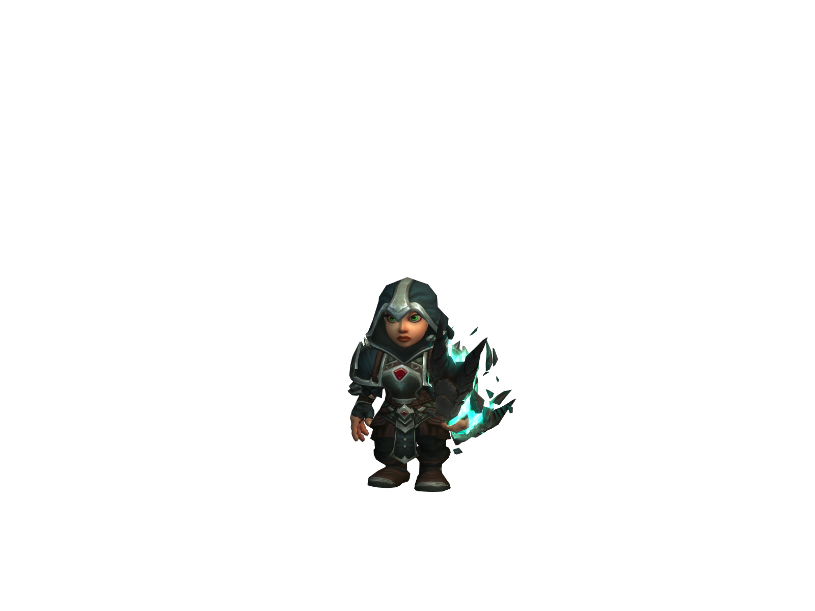 Тофуку 3D character render