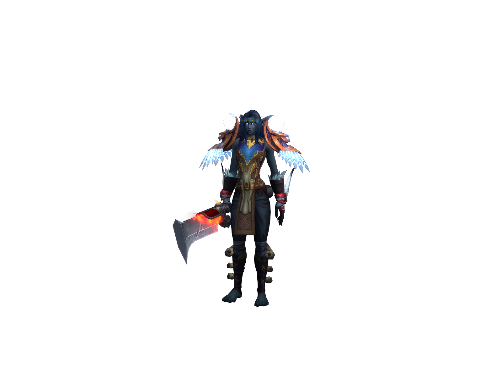 Аркхаос 3D character render