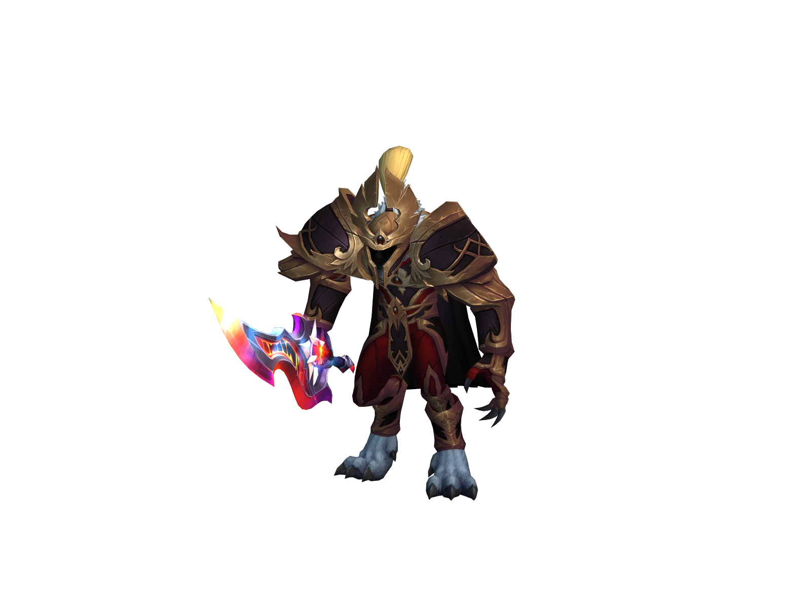 Вампкусь 3D character render