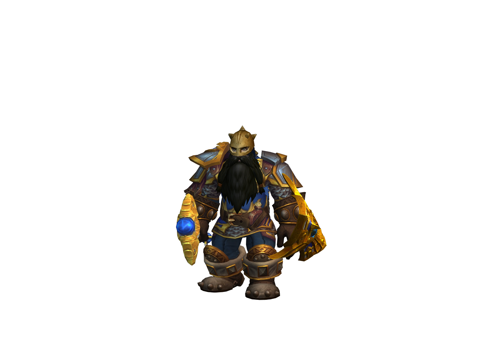Чакиус 3D character render