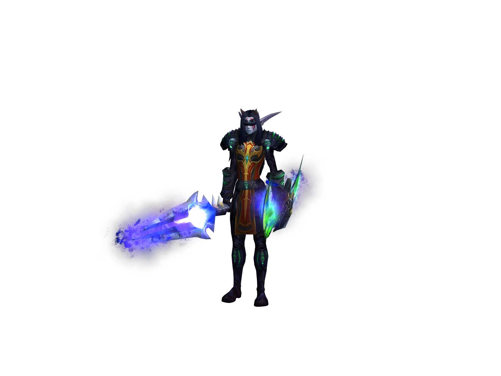 Асилет 3D character render