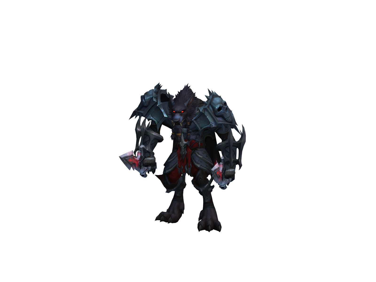 Алрогар 3D character render