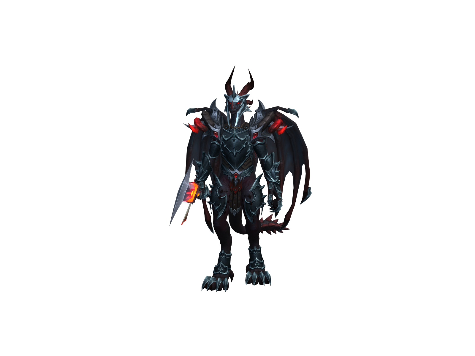 Драконалит 3D character render