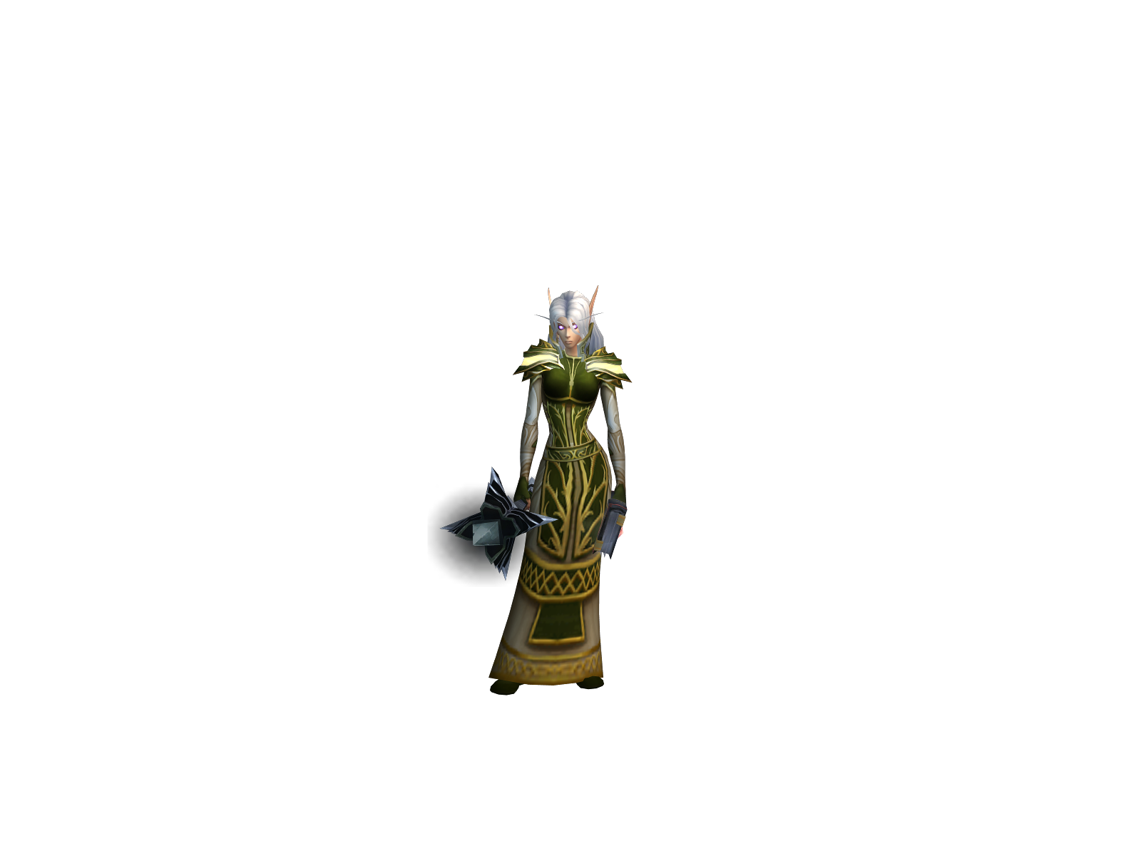 Миланхолио 3D character render