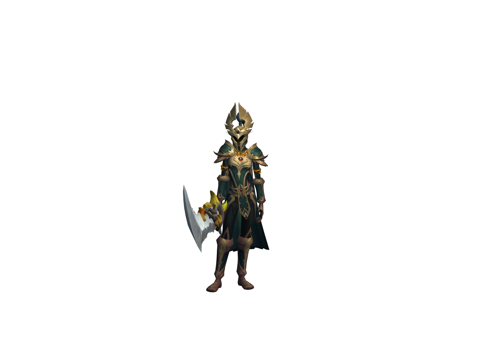 Хоботслона 3D character render