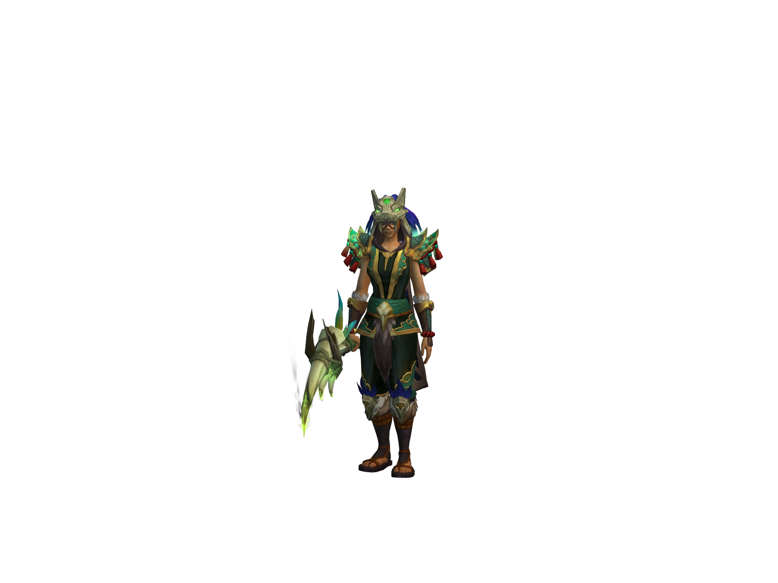 Алянатурель 3D character render
