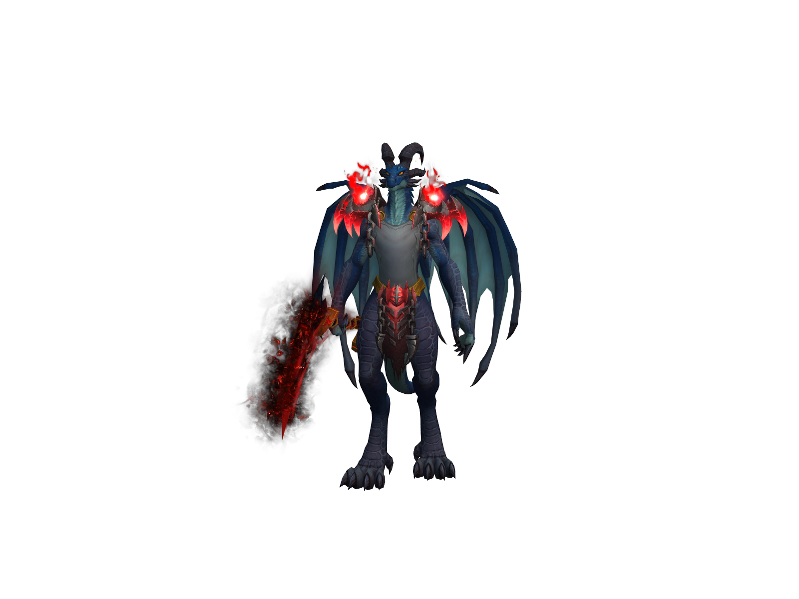Дракмун 3D character render