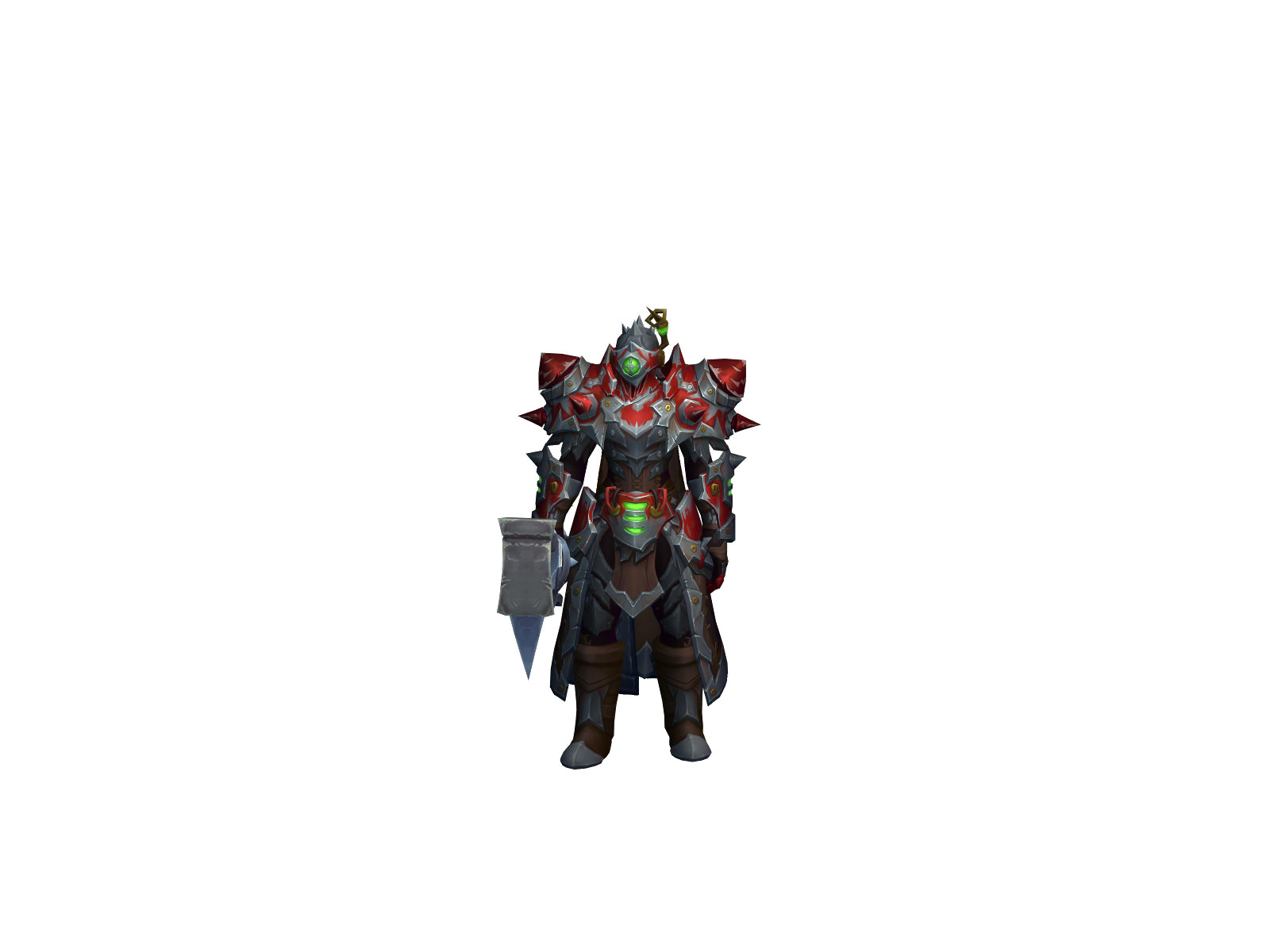 Беххолдер 3D character render
