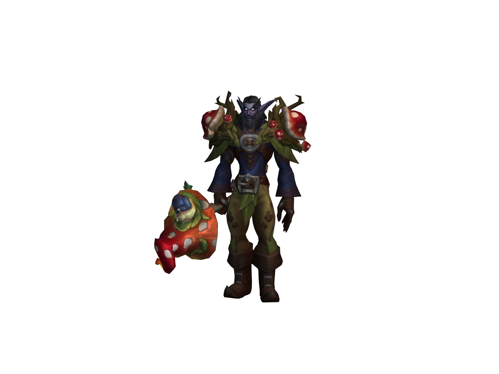 Дайлапу 3D character render