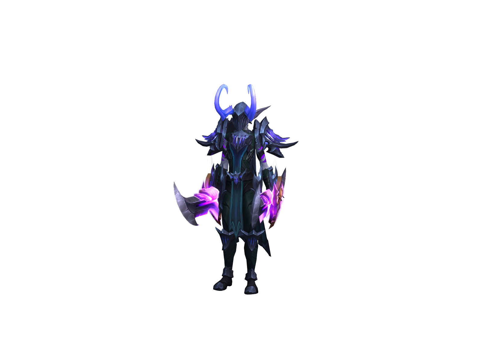 Мракуся 3D character render