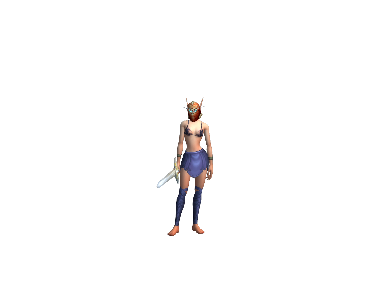 Фейрифаер 3D character render