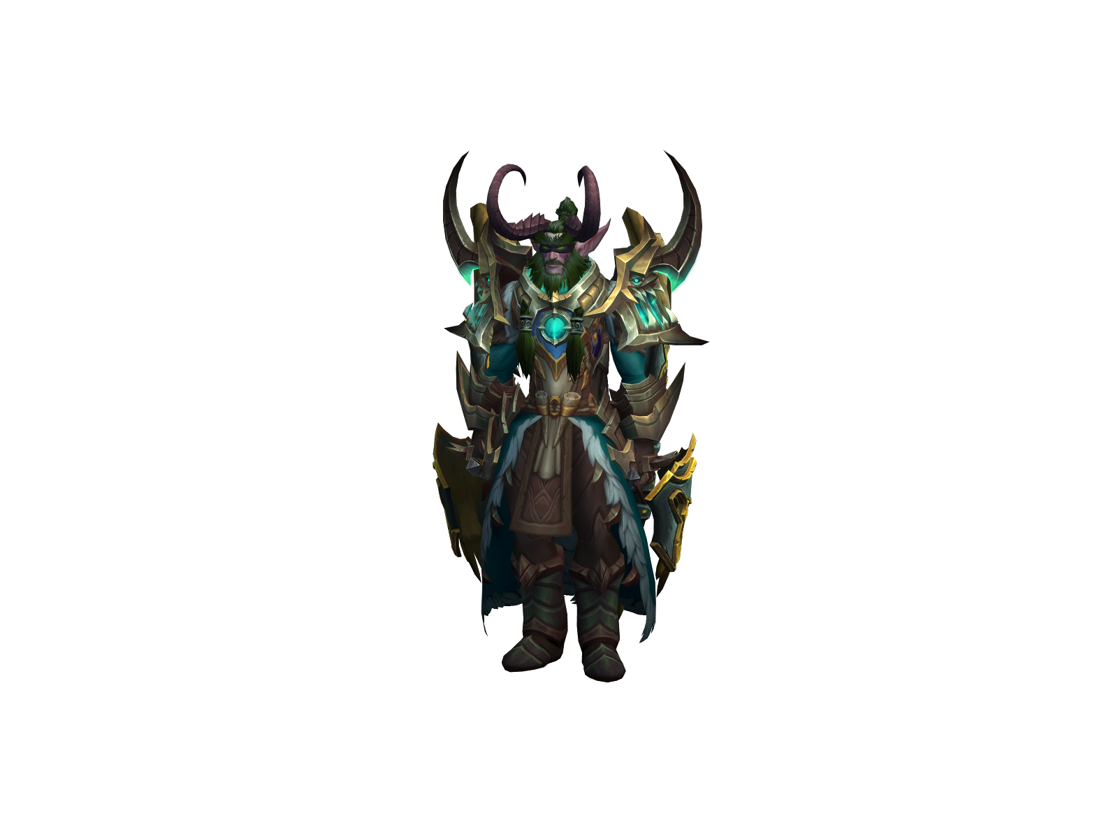 Эйинди 3D character render