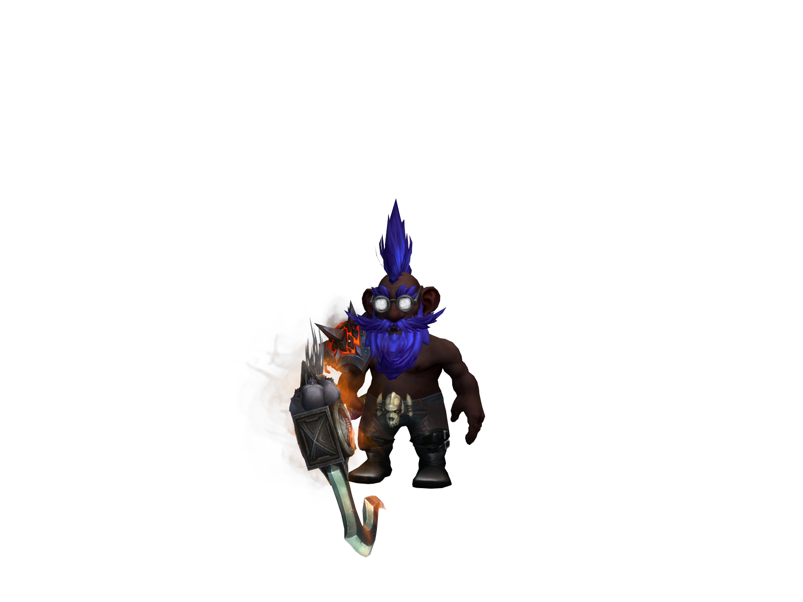 Локолока 3D character render