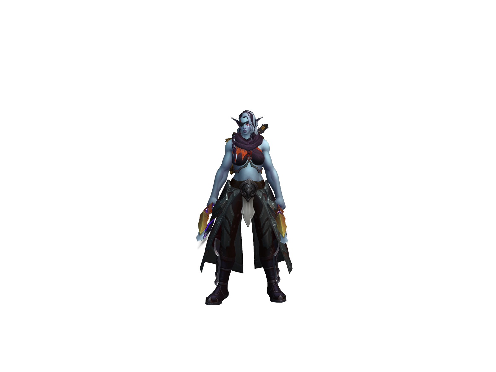 Вилкаярости 3D character render