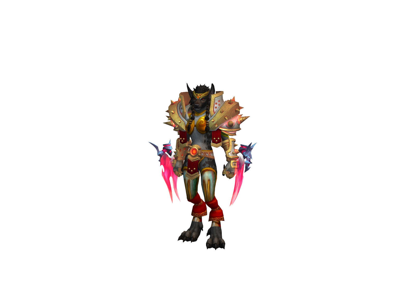 Розелика 3D character render