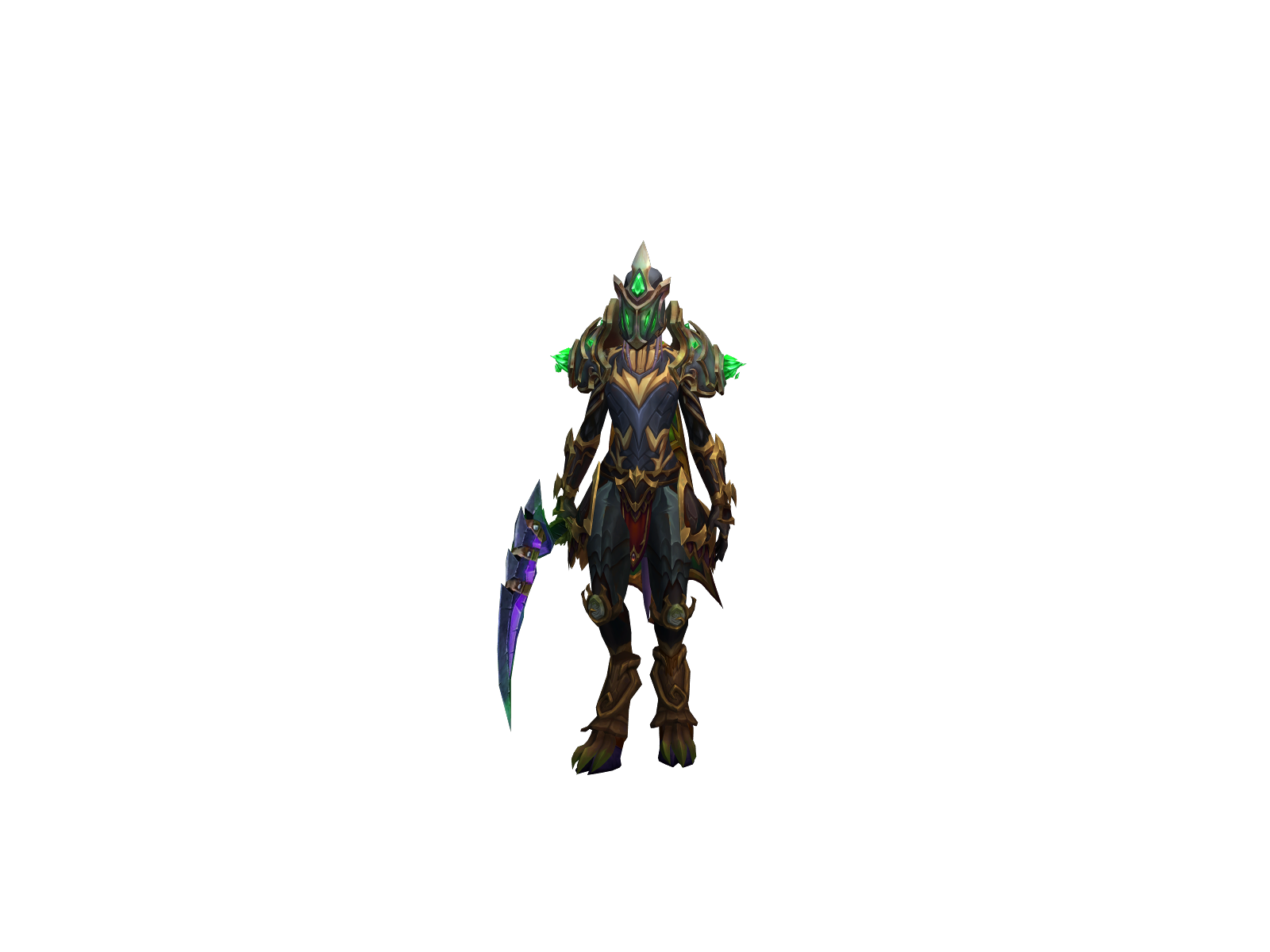 Демоничка 3D character render