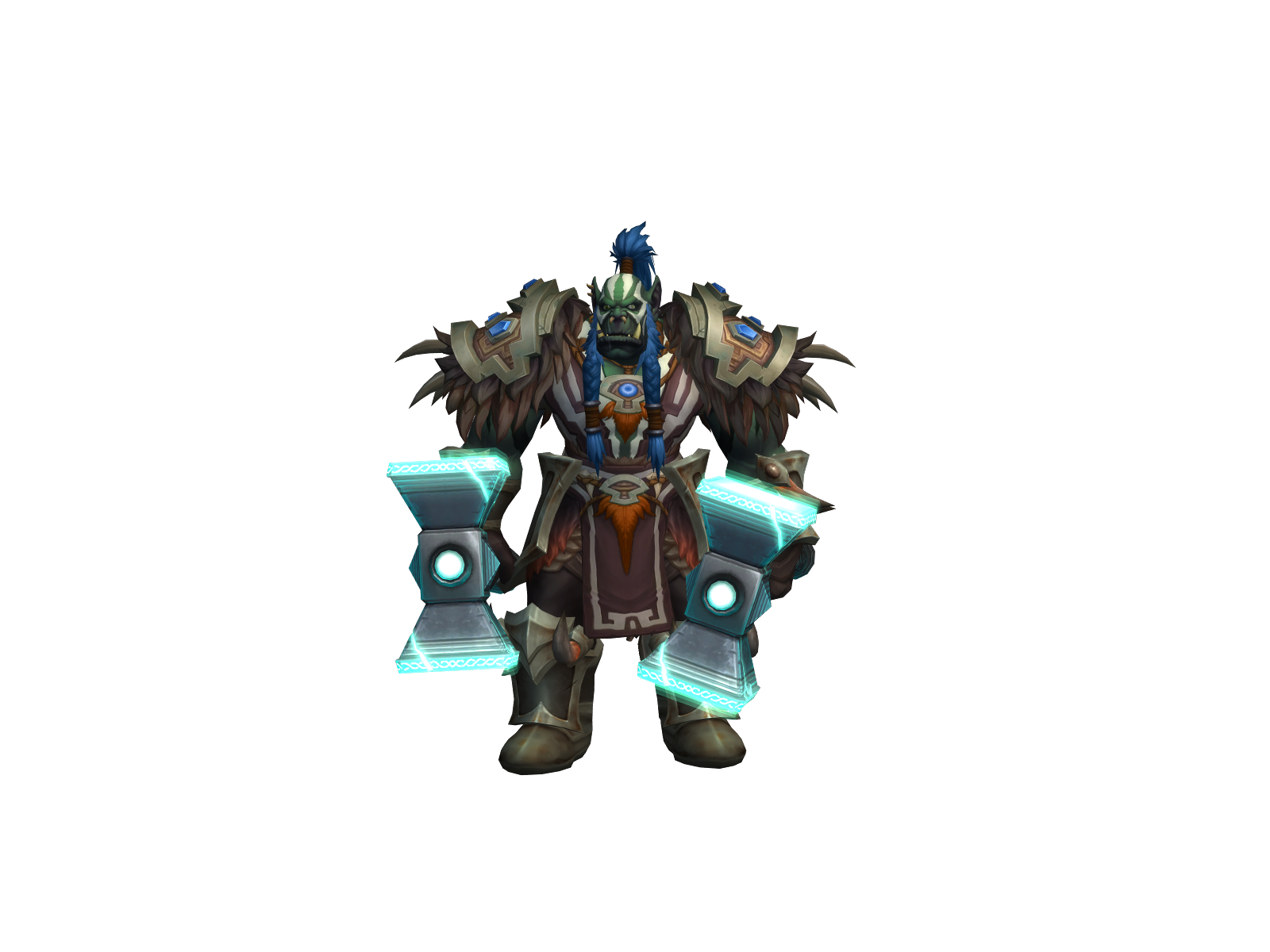 Квалгон 3D character render