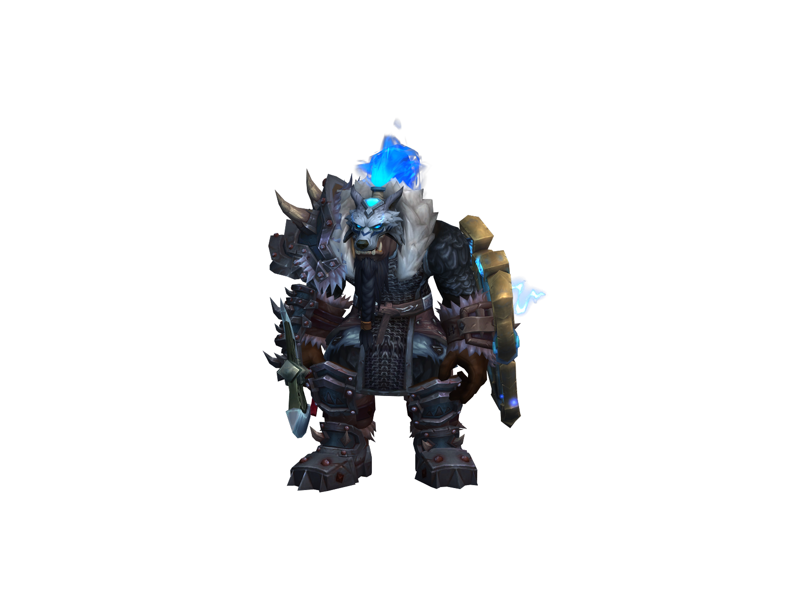 Тандербластх 3D character render
