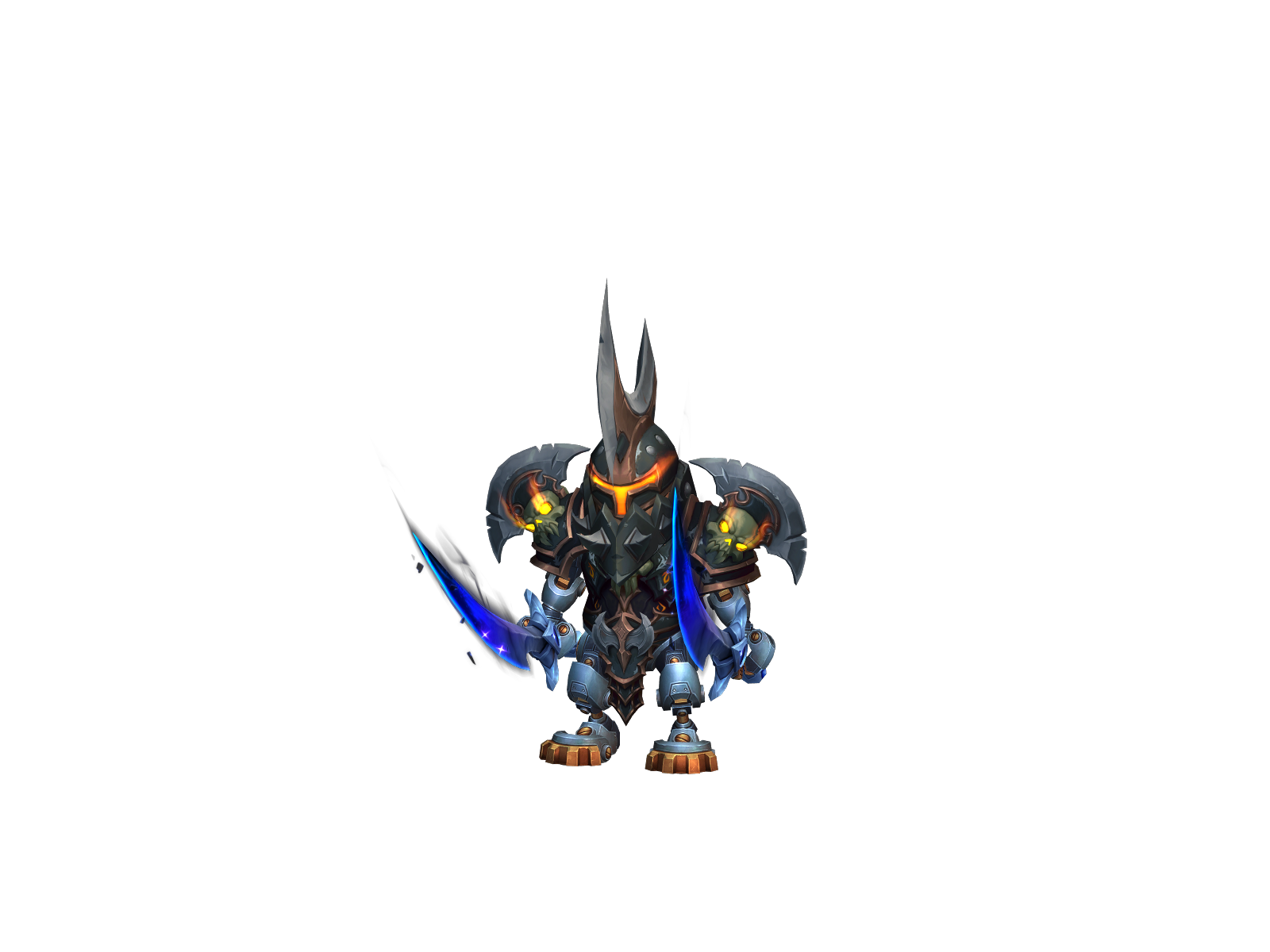 Механдде 3D character render