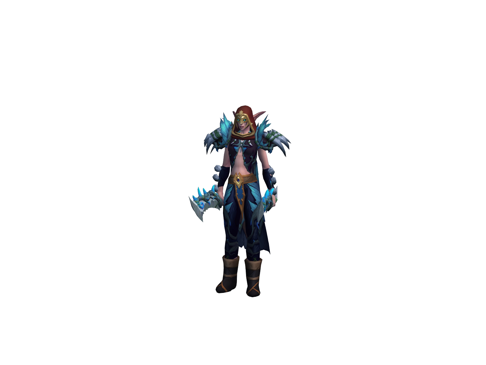 Наррусатх 3D character render