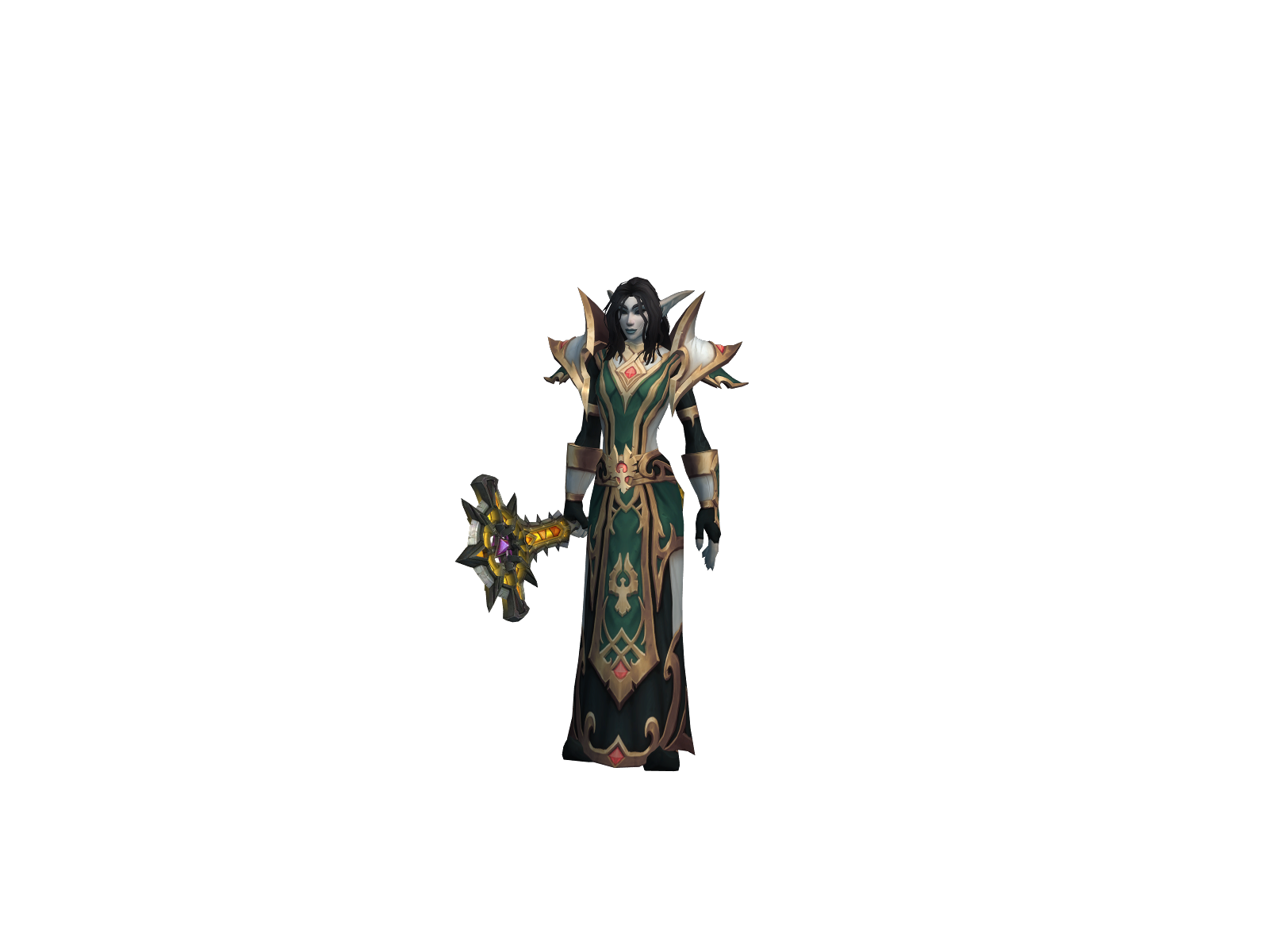 миклара 3D character render