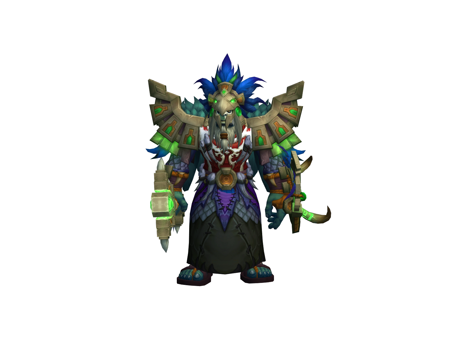 Оркинагорке 3D character render