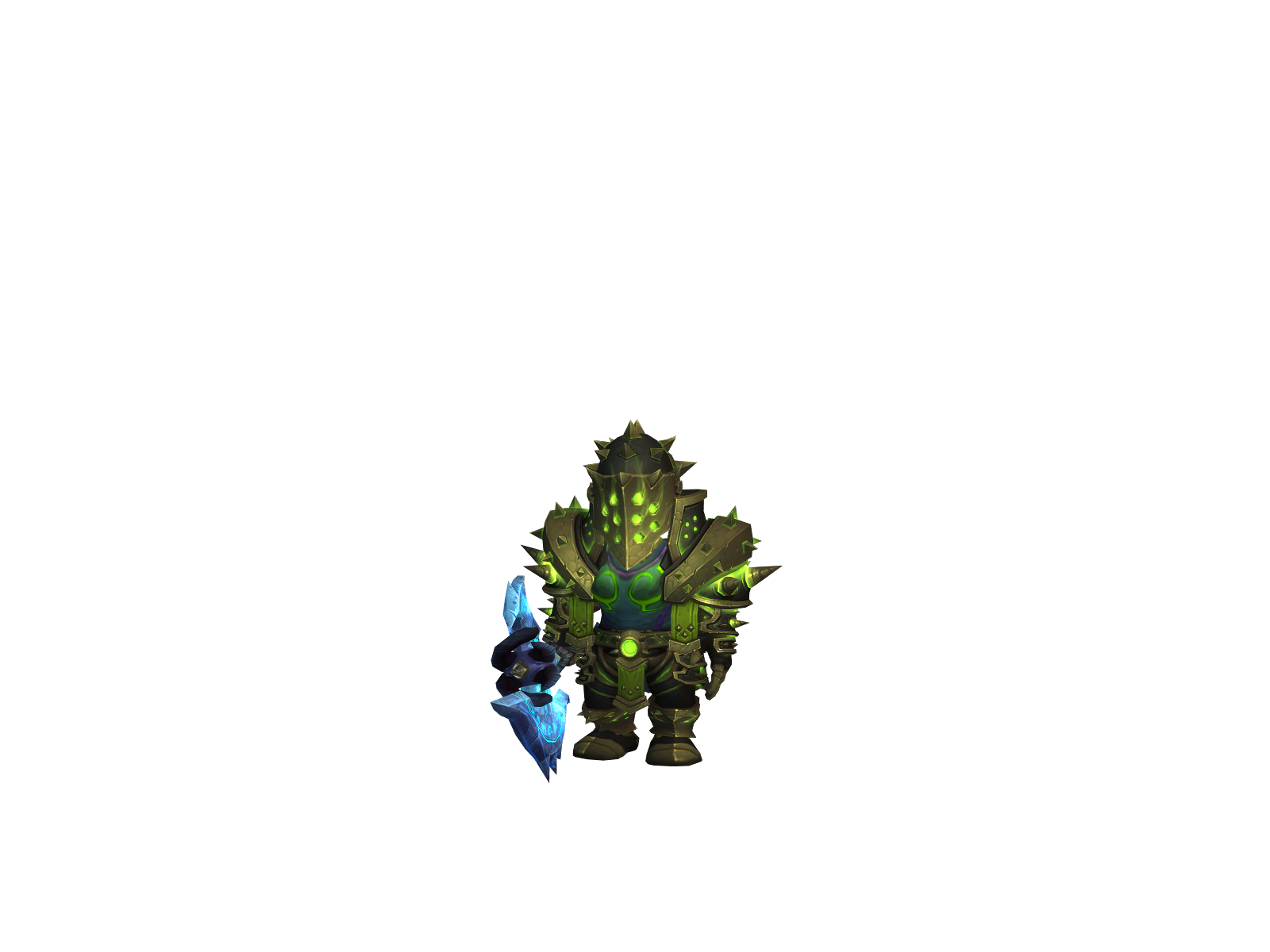 Хадакурша 3D character render