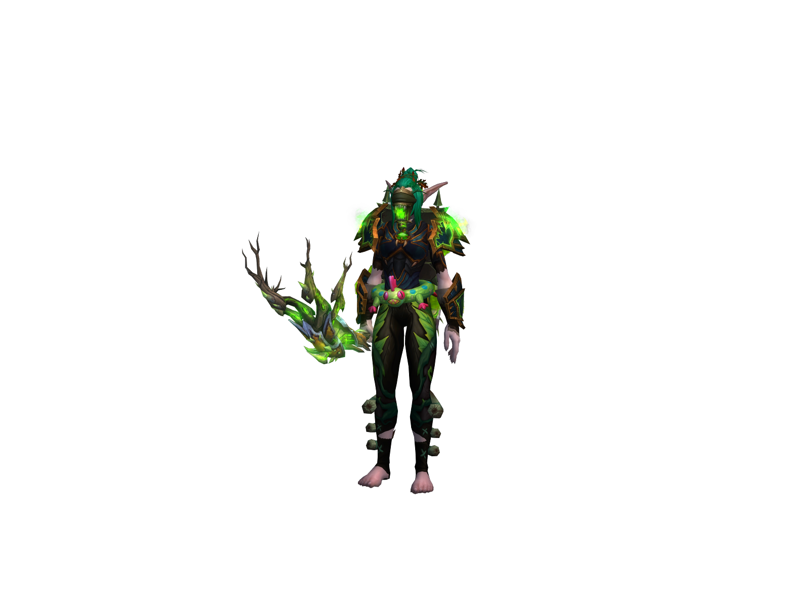 Тикитикошка 3D character render