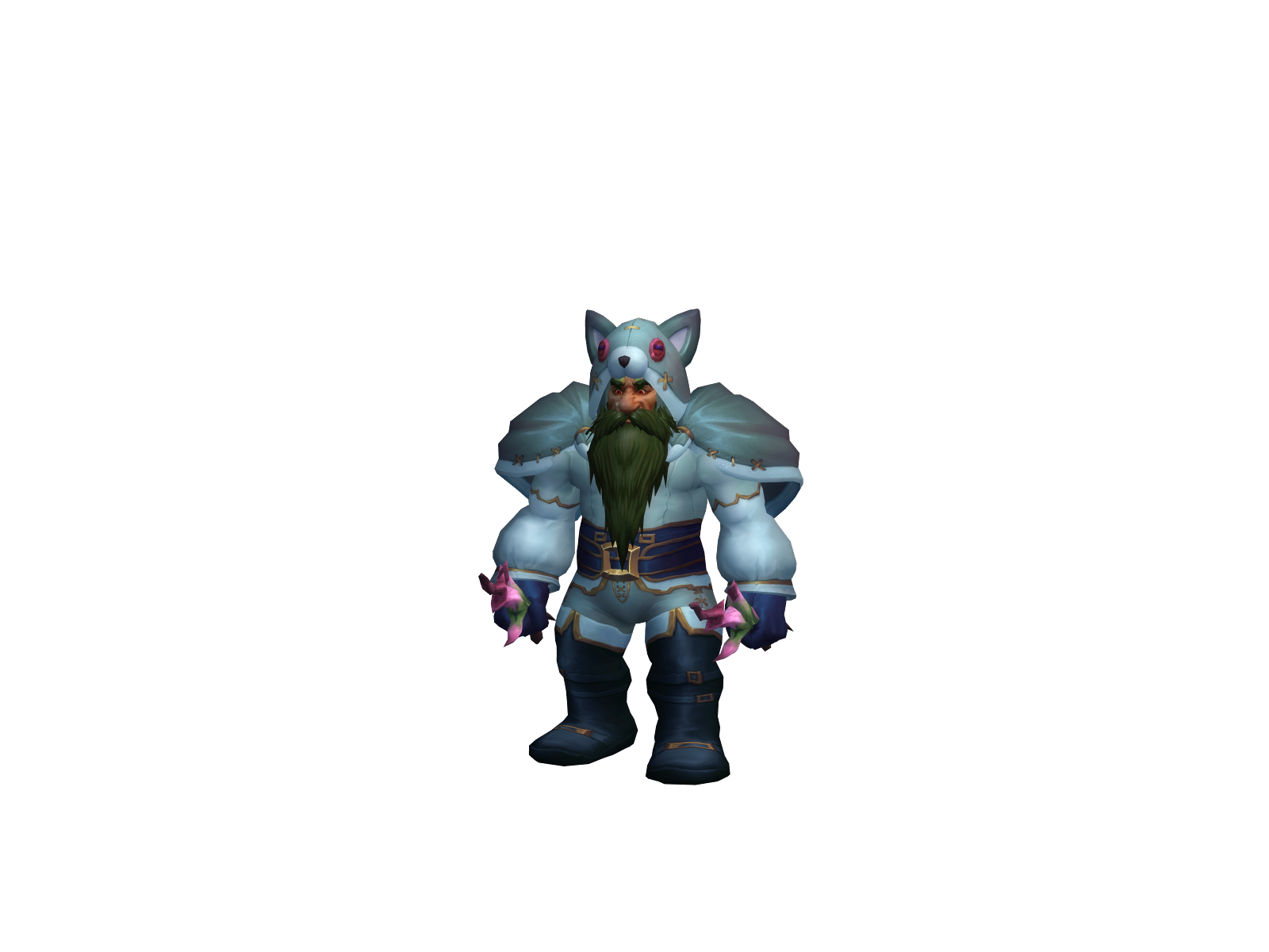 Лонгидаз 3D character render