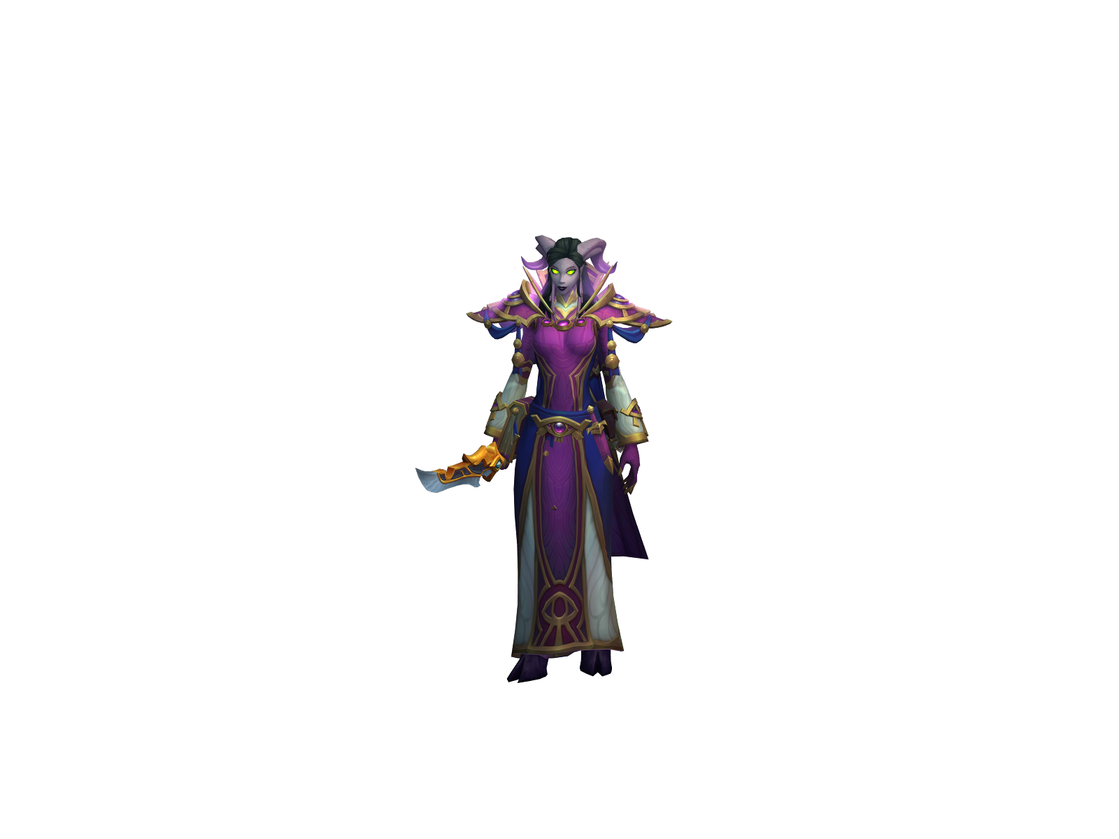 Улъвочка 3D character render