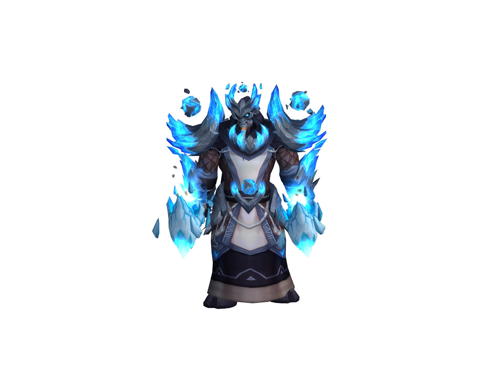 Лавалол 3D character render