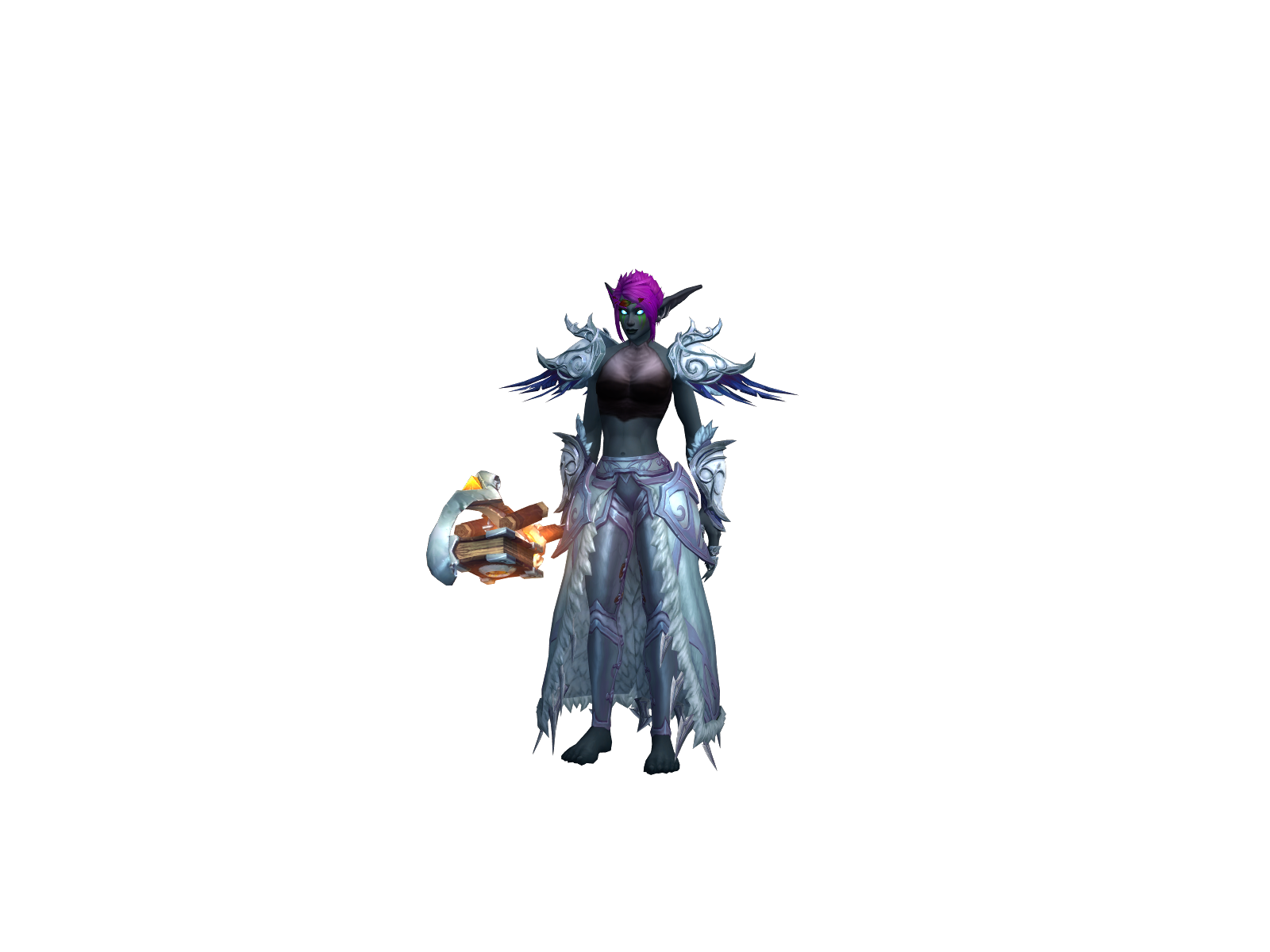 Махазаэль 3D character render
