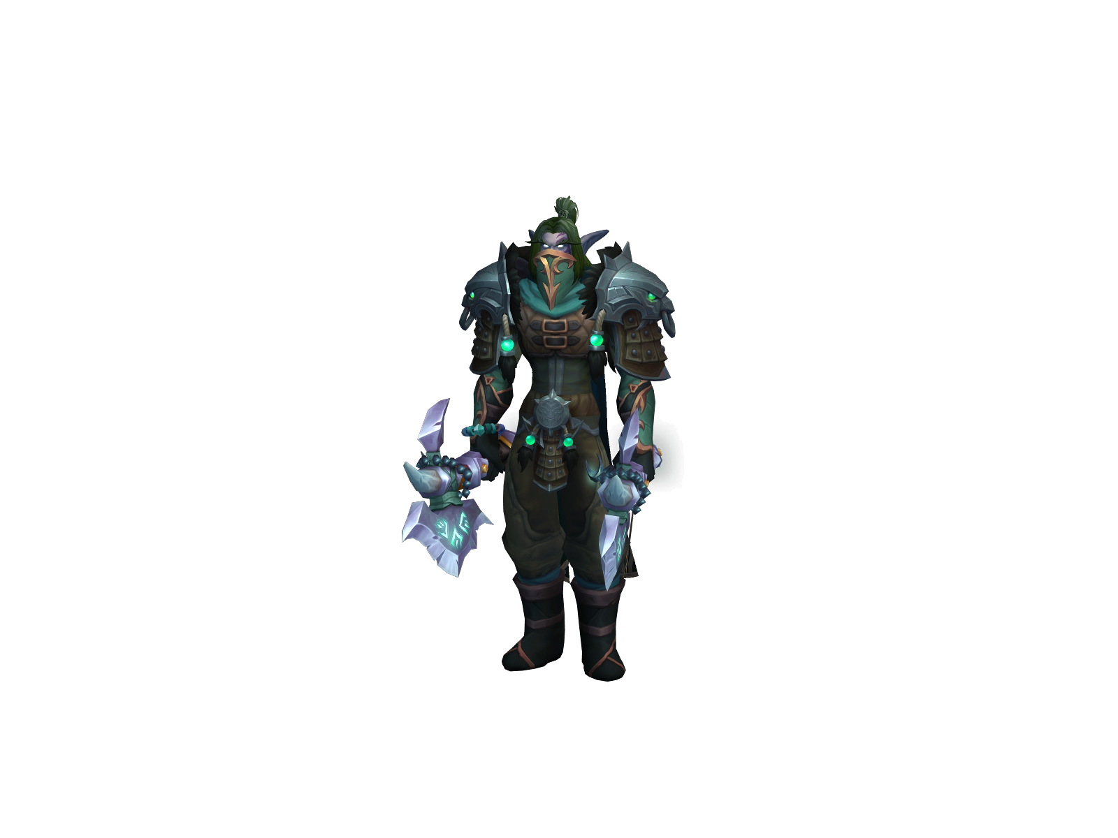 Аленрион 3D character render