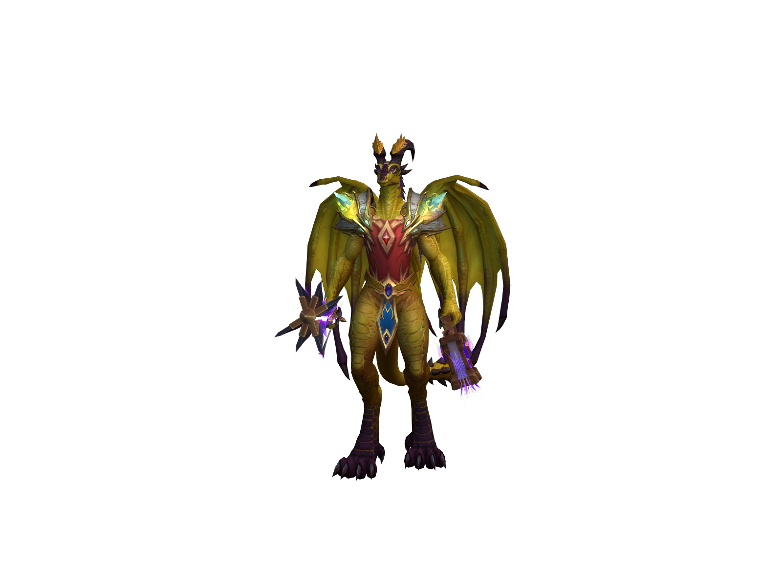 Дагара 3D character render