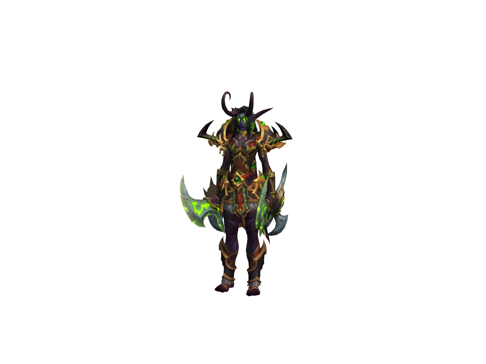 Истения 3D character render