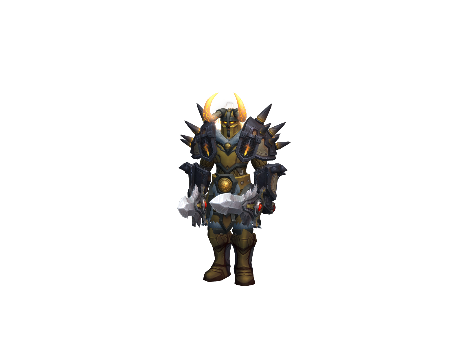 Харольф 3D character render