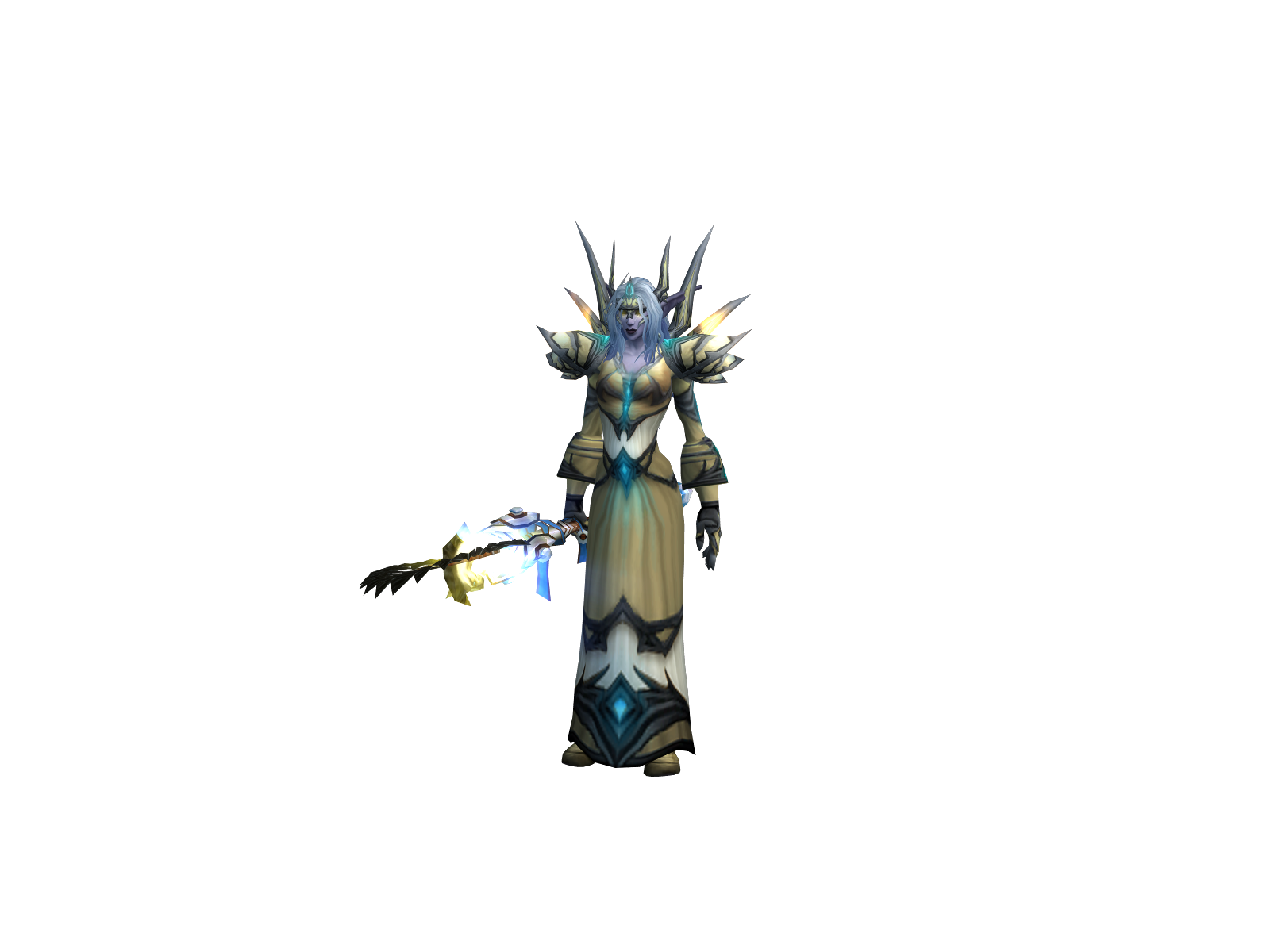 Эндвао 3D character render