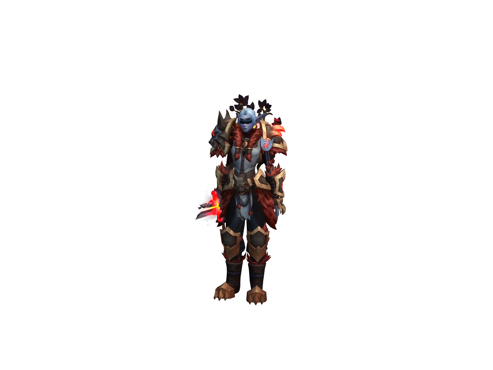 Агуеродру 3D character render
