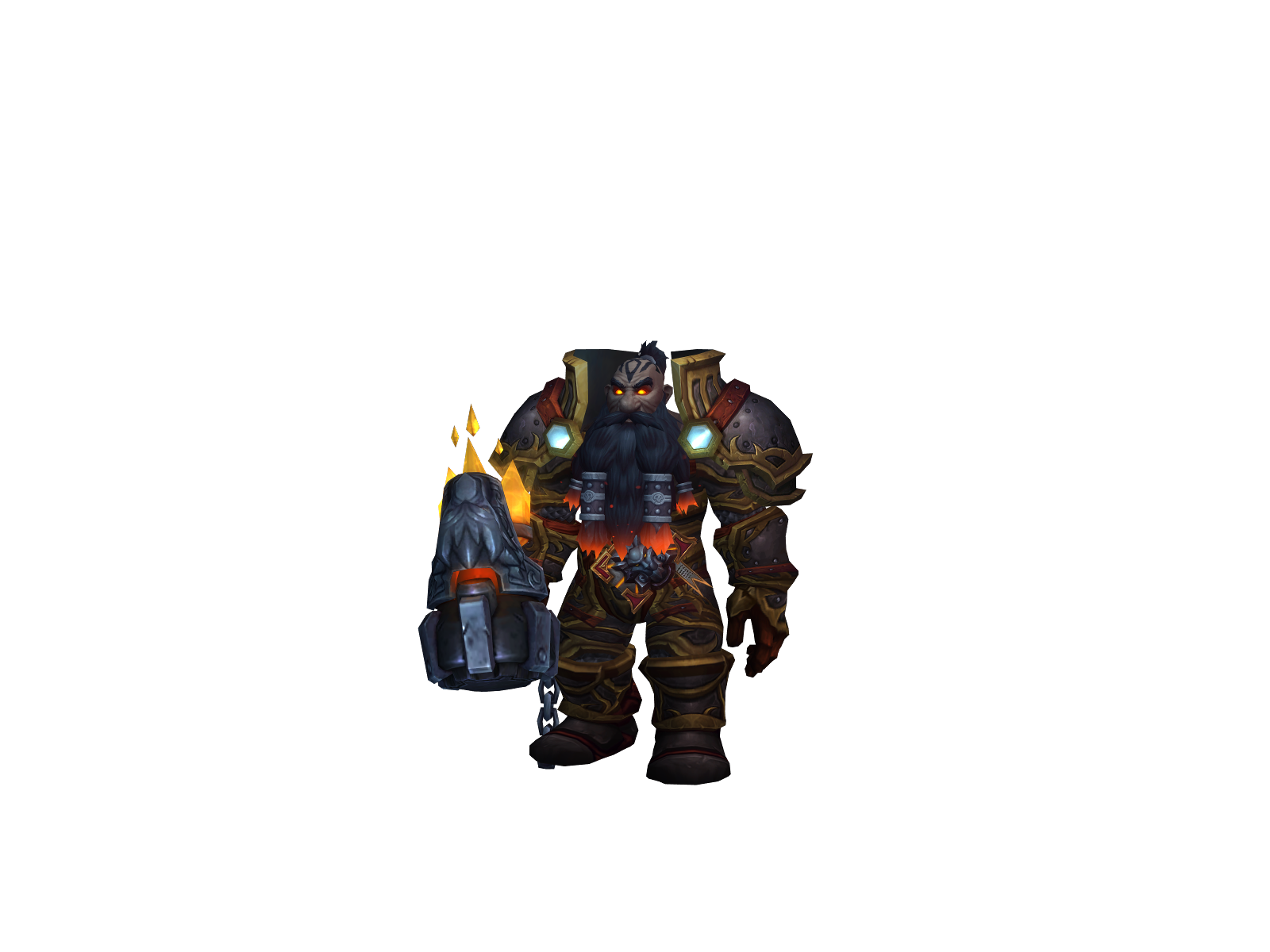 Танлок 3D character render