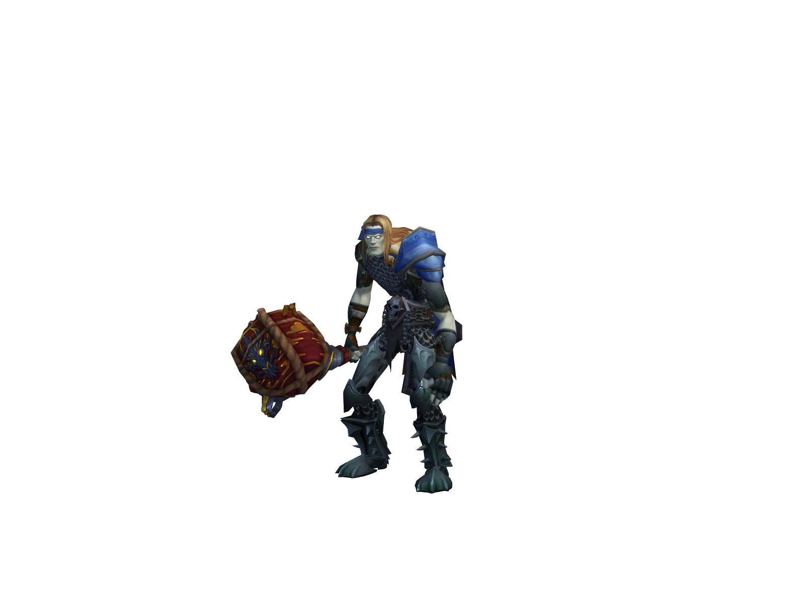 Дедксенофил 3D character render