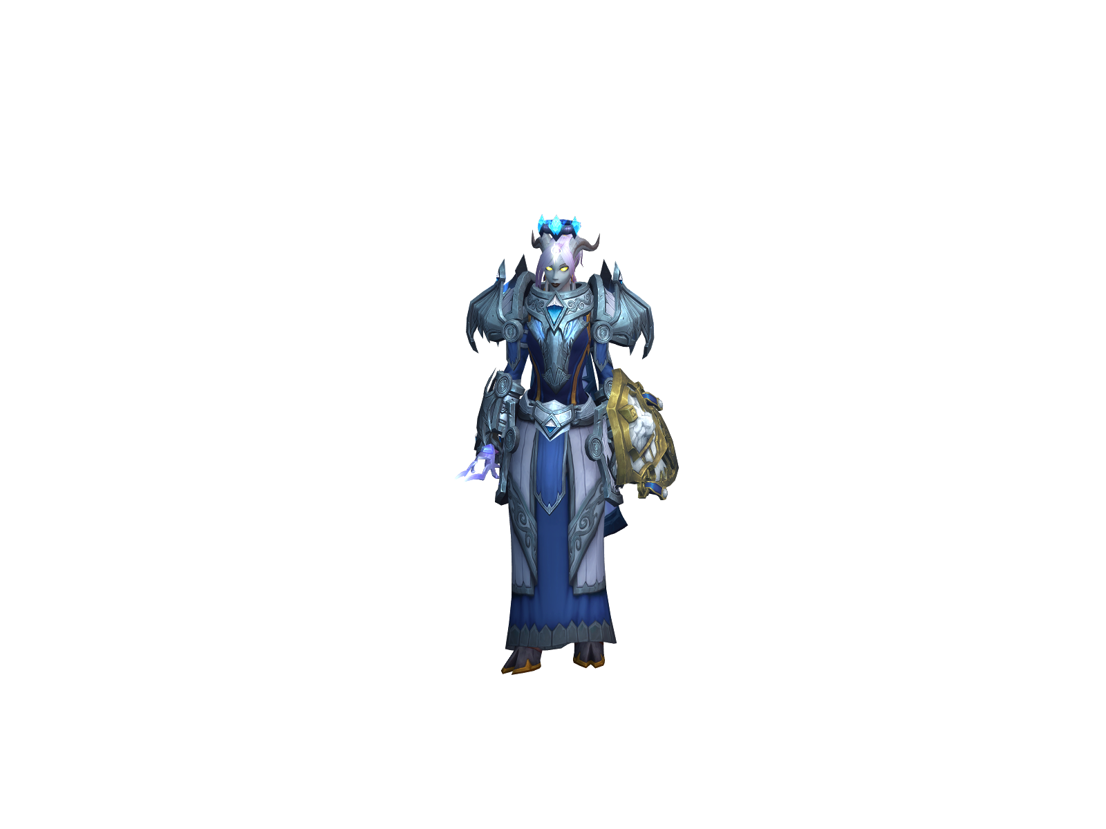 Илуанара 3D character render