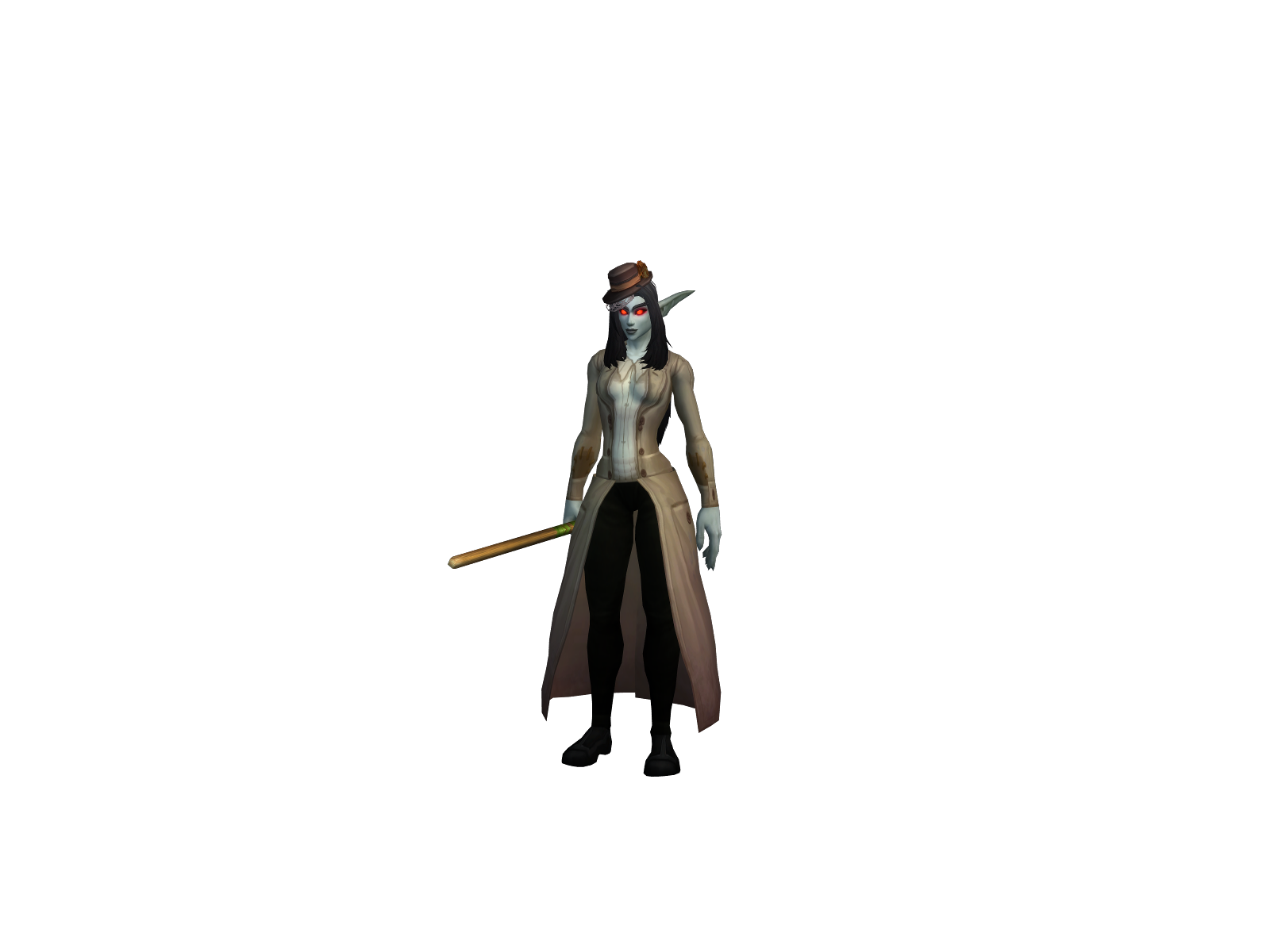Визгак 3D character render