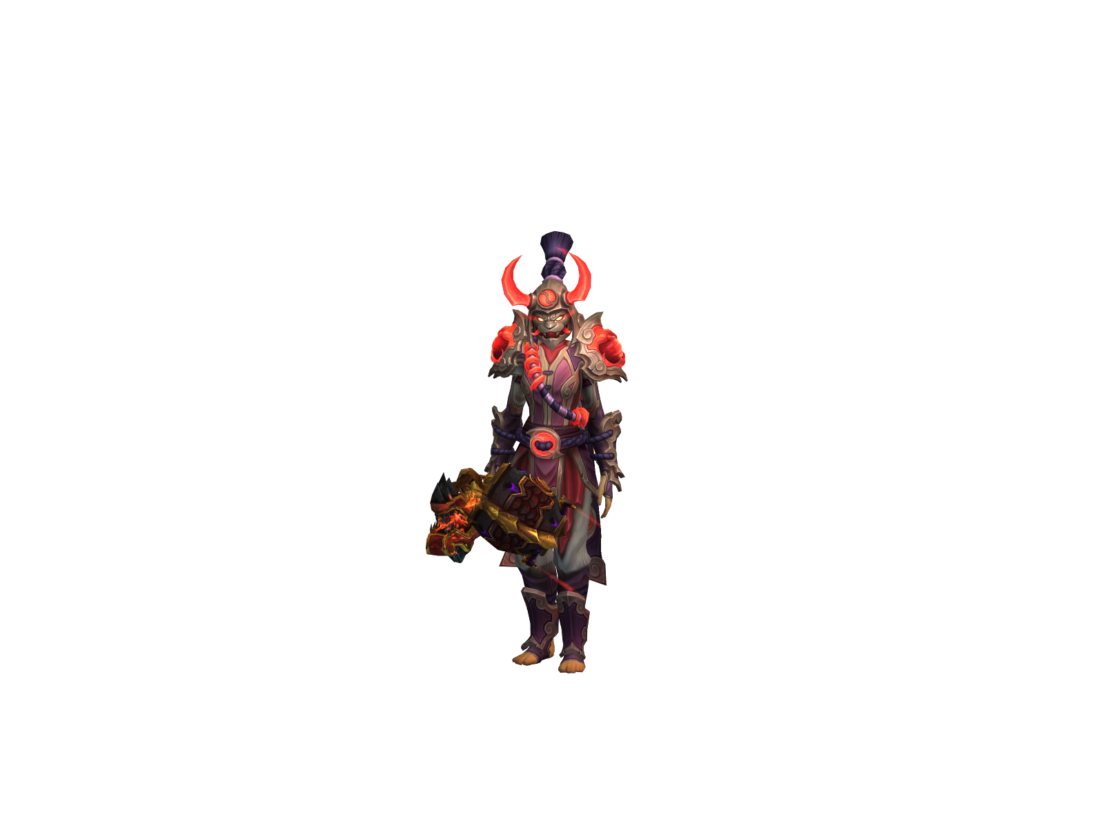 Эмриел 3D character render