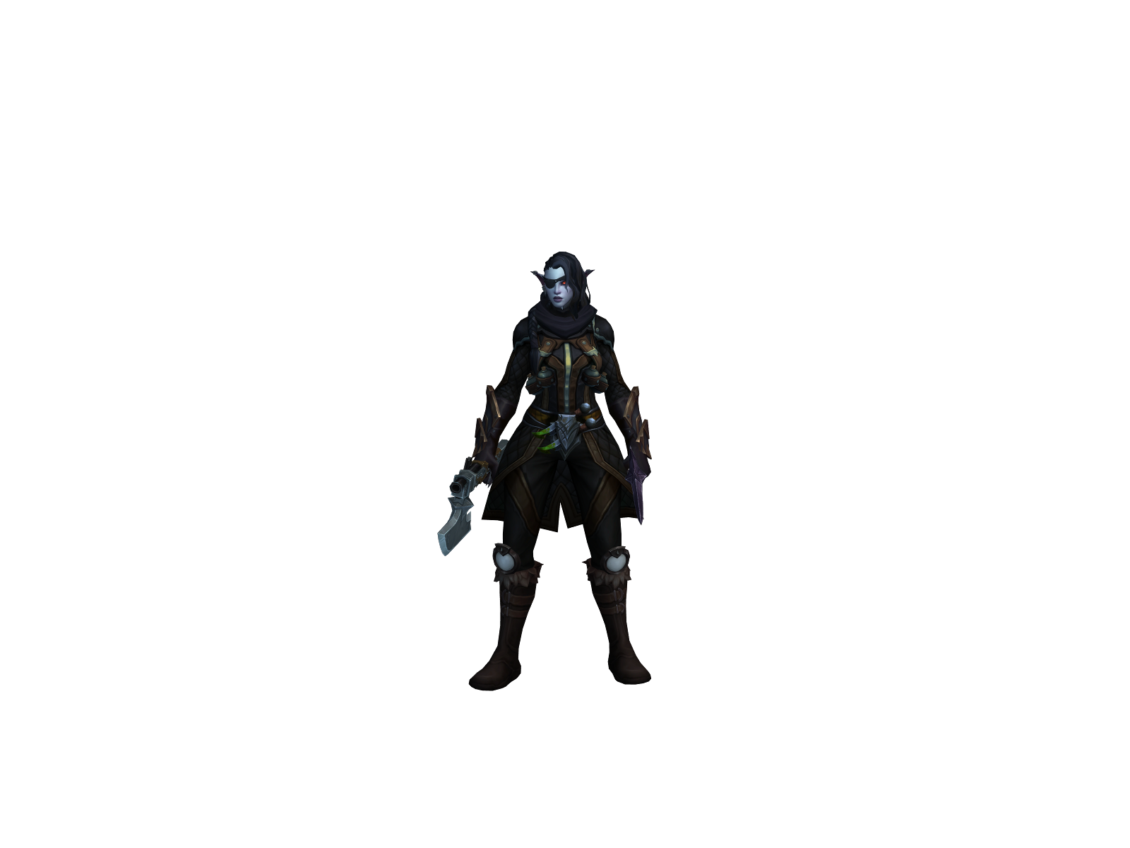 Ганкер 3D character render