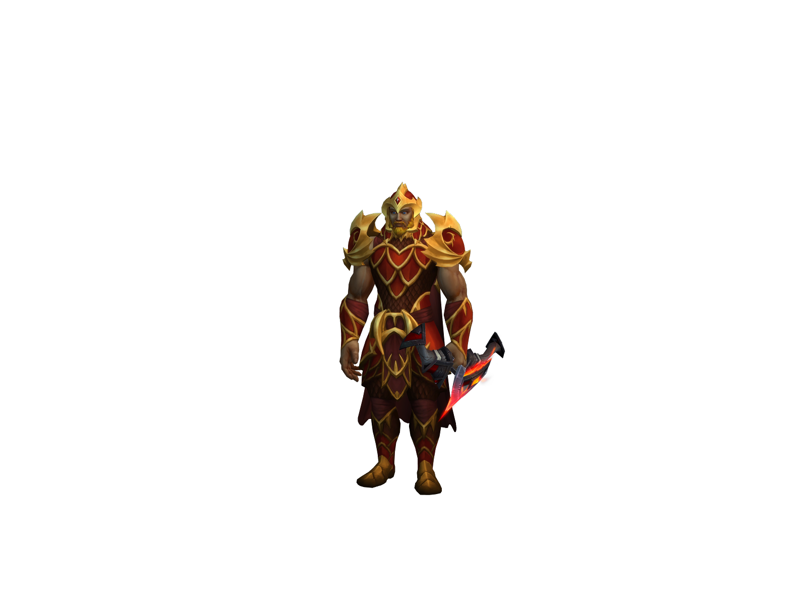 Эксшорукай 3D character render