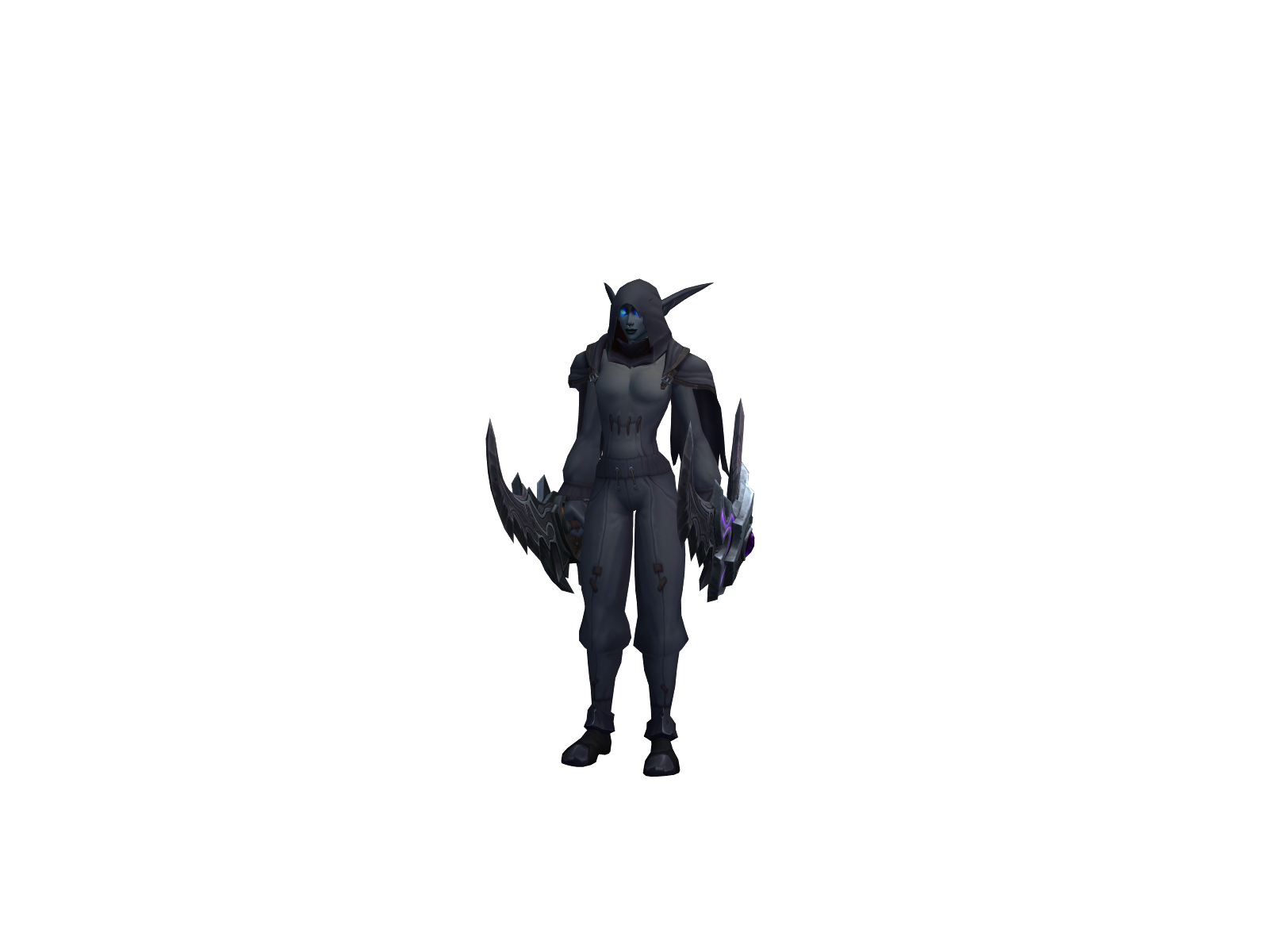 Пёрплмали 3D character render